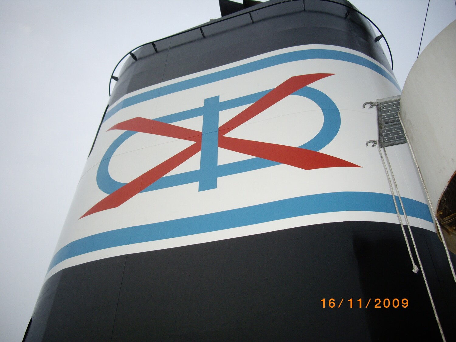 Pintura logotipo buque